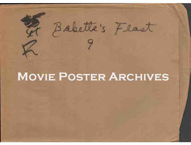 BABETTES FEAST, 1988, movie stills, Stephane Audran, Jarl Kulle