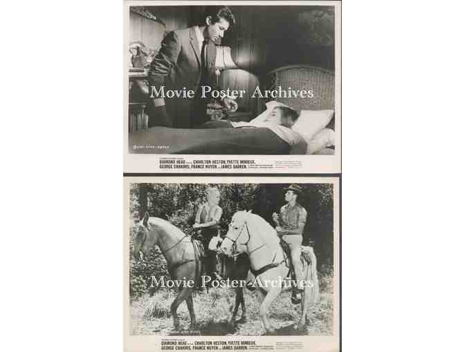 DIAMOND HEAD, 1962, movie stills, Charlton Heston, Yvette Mimieux,