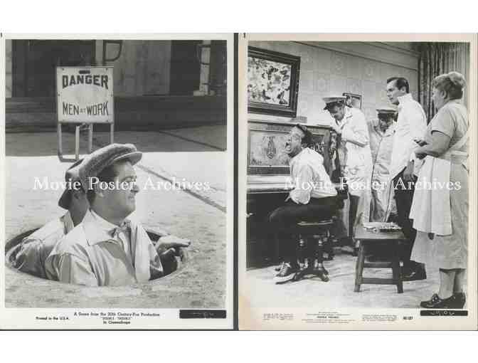 DOUBLE TROUBLE, 1960, movie stills, Tommy Noonan, Barbara Eden