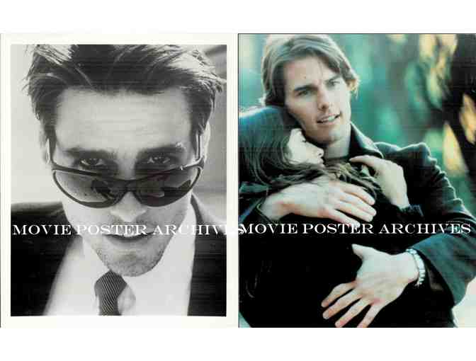 TOM CRUISE, group of classic celebrity portraits, stills or photos