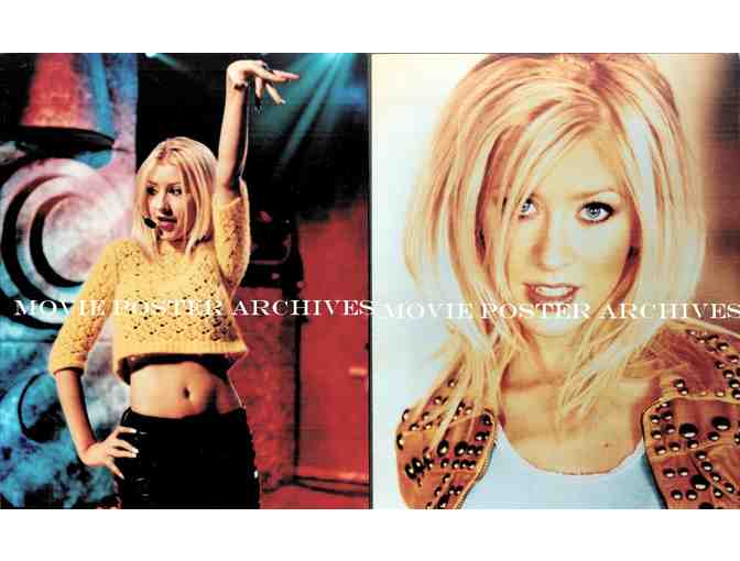 CHRISTINA AGUILERA, group of classic celebrity portraits, stills or photos