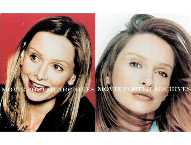 CALISTA FLOCKHART, group of classic celebrity portraits, stills or photos