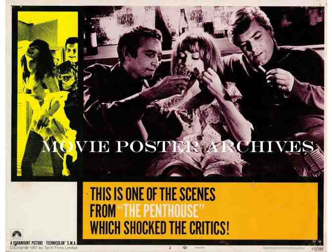 MISC LOBBY CARDS LOT 6, varying lobby cards from 1960s to 1980s