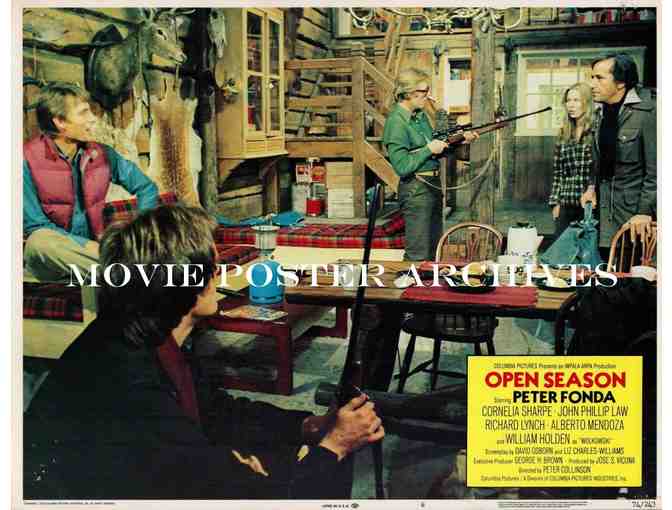 MISC LOBBY CARDS LOT 8, varying lobby cards from 1970s to 1990s