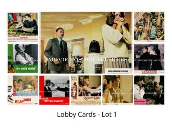 MISC LOBBY CARDS LOT 1, varying lobby cards from 1960s to 1990s
