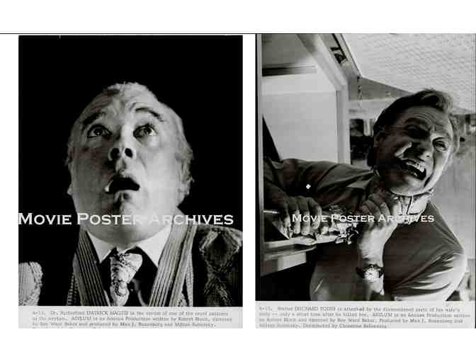 ASYLUM, 1972, movie stills, Herbert Lom, Peter Cushing, Britt Ekland