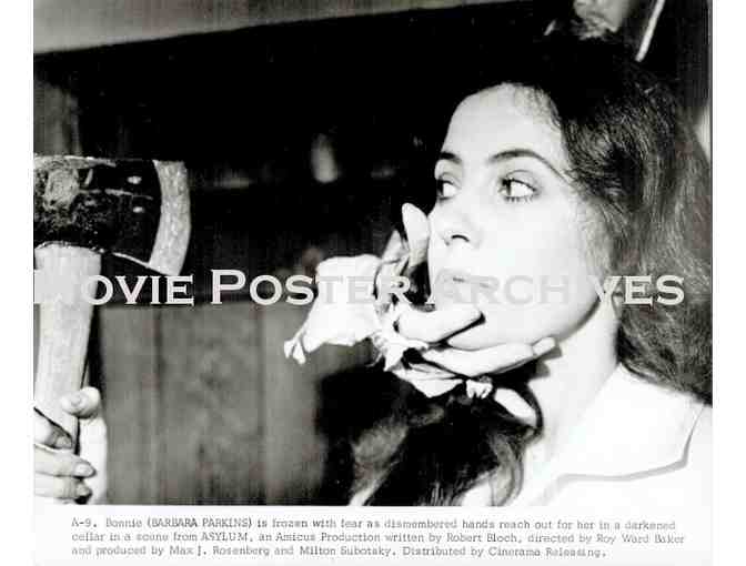 ASYLUM, 1972, movie stills, Herbert Lom, Peter Cushing, Britt Ekland