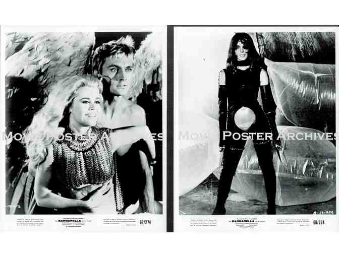 BARBARELLA, 1968, movie stills, Jane Fonda, John Phillip Law