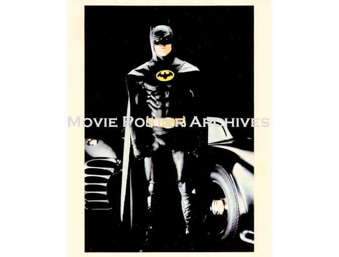 BATMAN, 1989, color photographs, Michael Keaton, Jack Nicholson