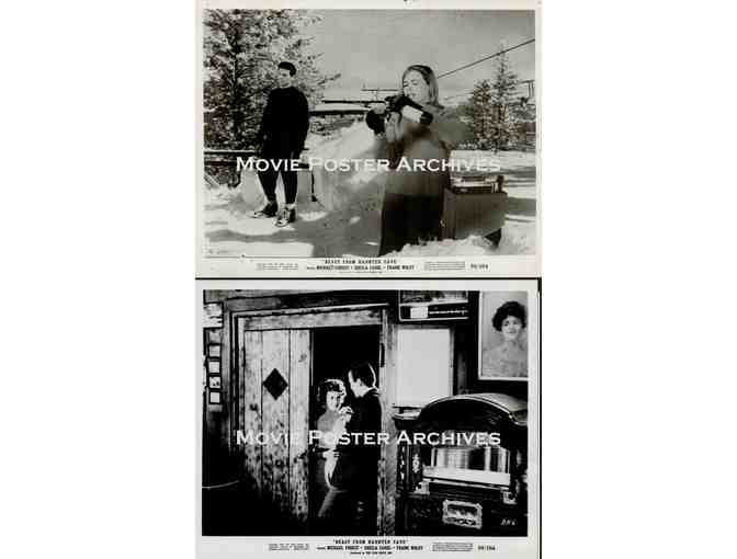 BEAST FROM HAUNTED CAVE, 1959, movie stills, Michael Forest, Sheila Carol