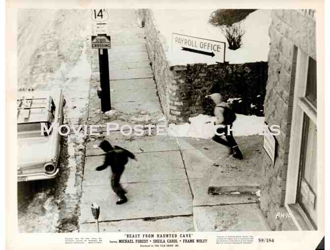 BEAST FROM HAUNTED CAVE, 1959, movie stills, Michael Forest, Sheila Carol