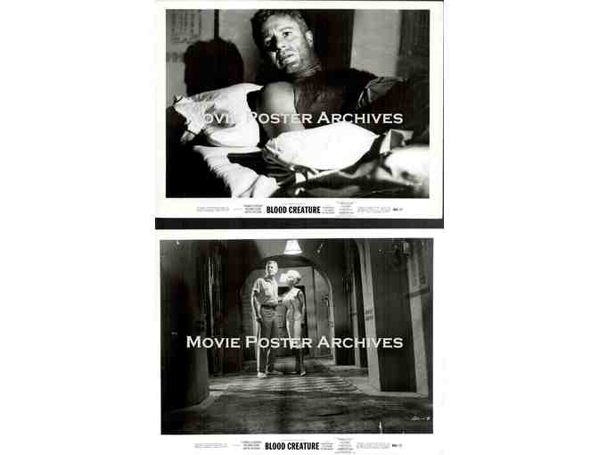 BLOOD CREATURE, R65, movie stills, Francis Lederer, Greta Thyssen