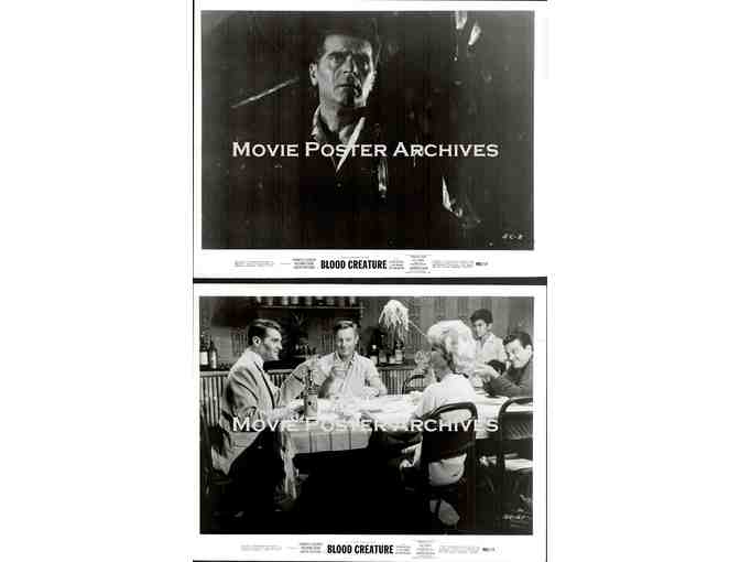 BLOOD CREATURE, R65, movie stills, Francis Lederer, Greta Thyssen