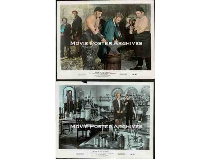 BLOOD OF THE VAMPIRE, 1958, movie stills, Donald Wolfit, Barbara Shelley