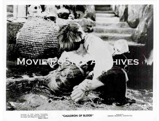 CAULDRON OF BLOOD, 1970, movie stills, Boris Karloff, Viveca Lindfors