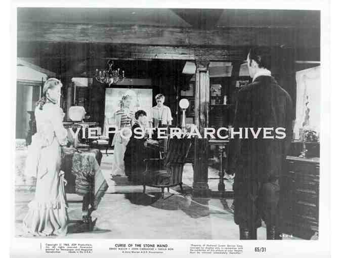 CURSE OF THE STONE HAND, 1965, movie stills, John Carradine