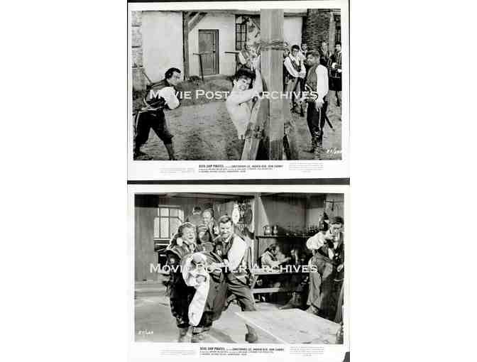 DEVIL-SHIP PIRATES, 1964, movie stills, Christopher Lee, Andrew Keir