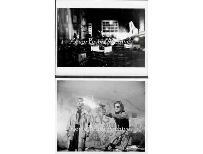 ESCAPE FROM NEW YORK, 1981, photographs, Kurt Russell, Ernest Borgnine