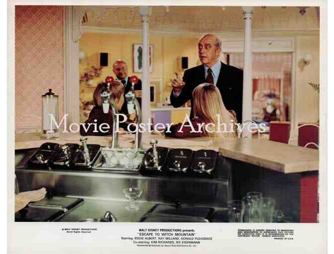 ESCAPE TO WITCH MOUNTAIN, 1975, movie stills, Eddiw Albert, Ray Milland