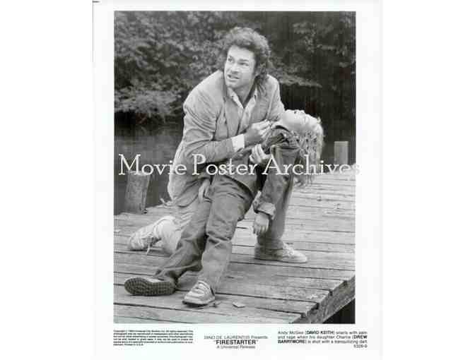 FIRESTARTER, 1984, movie stills, Drew Barrymore, David Keith