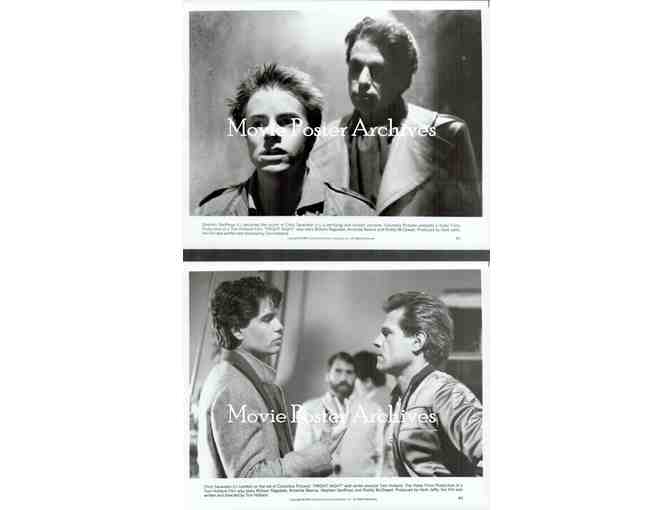 FRIGHT NIGHT, 1985, movie stills, Chris Sarandon, Roddy McDowall