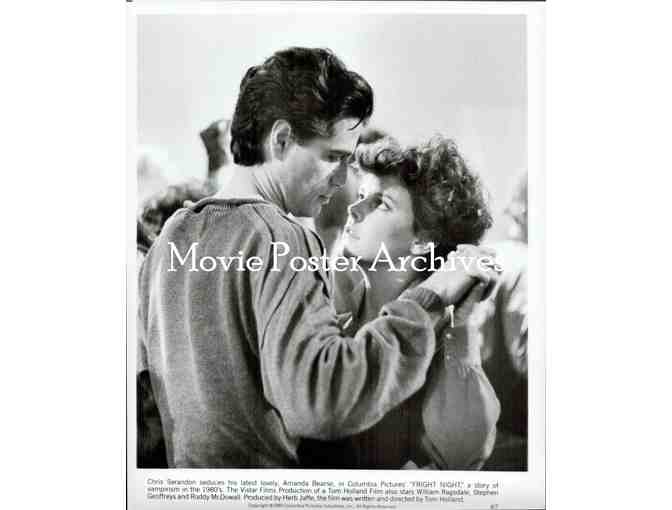 FRIGHT NIGHT, 1985, movie stills, Chris Sarandon, Roddy McDowall