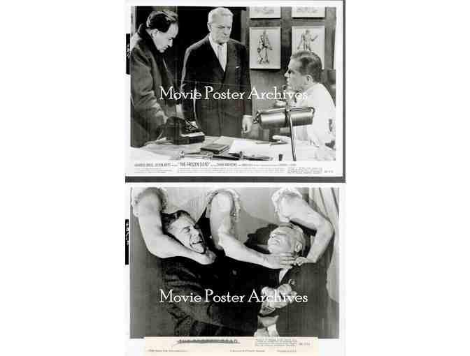 FROZEN DEAD, 1966, movie stills, Dana Andrews, Anna Palk