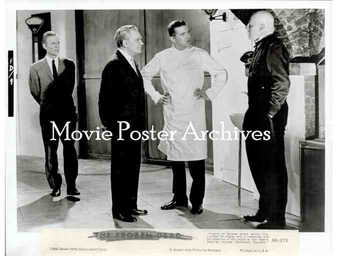 FROZEN DEAD, 1966, movie stills, Dana Andrews, Anna Palk