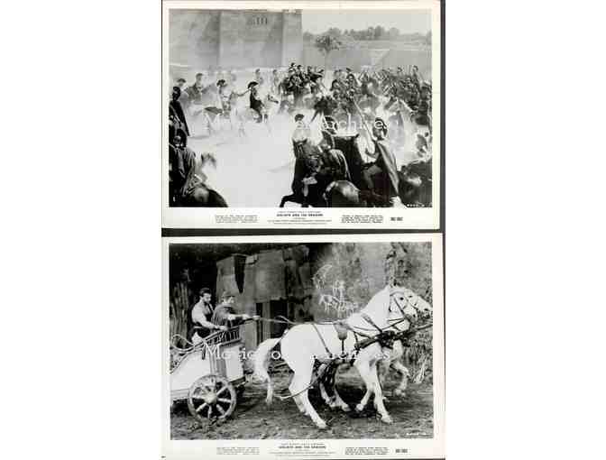 GOLIATH AND THE DRAGON, 1960, movie stills, Broderick Crawford, Gaby Andre