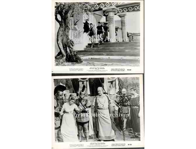 GOLIATH AND THE DRAGON, 1960, movie stills, Broderick Crawford, Gaby Andre