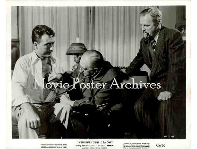 HIDEOUS SUN DEMON, 1959, movie stills, Robert Clarke, Nan Peterson