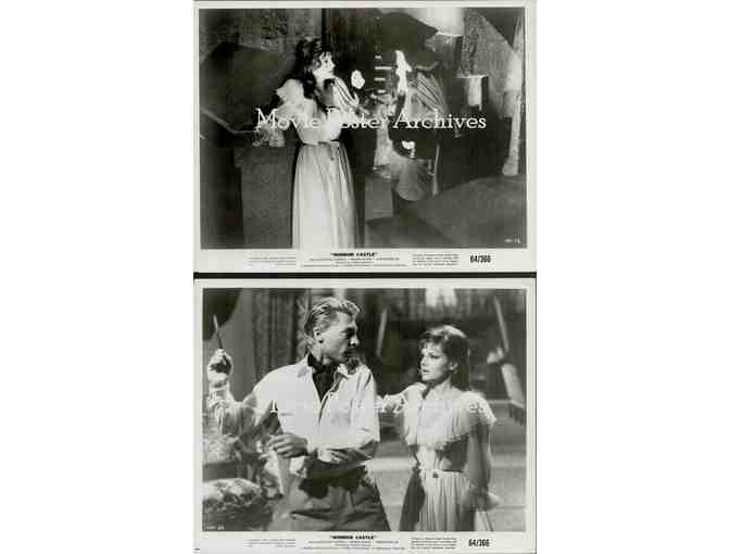 HORROR CASTLE, 1964, movie stills, Christopher Lee, Rossana Podesta