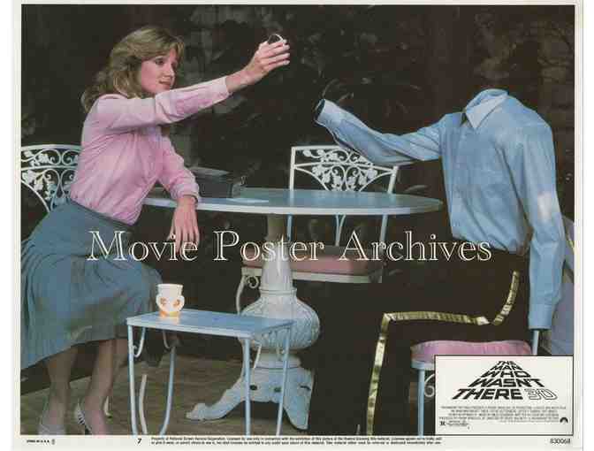 MAN WHO WASNT THERE 3-D, 1983, lobby card set, Steve Guttenberg, William Forsythe.