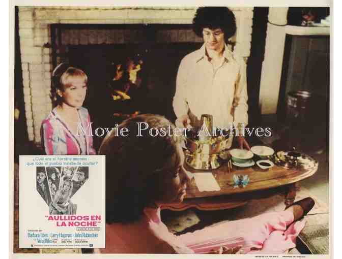 HOWLING IN THE WOODS, 1972, lobby card set, Barbara Eden, Larry Hagman, Vera Miles