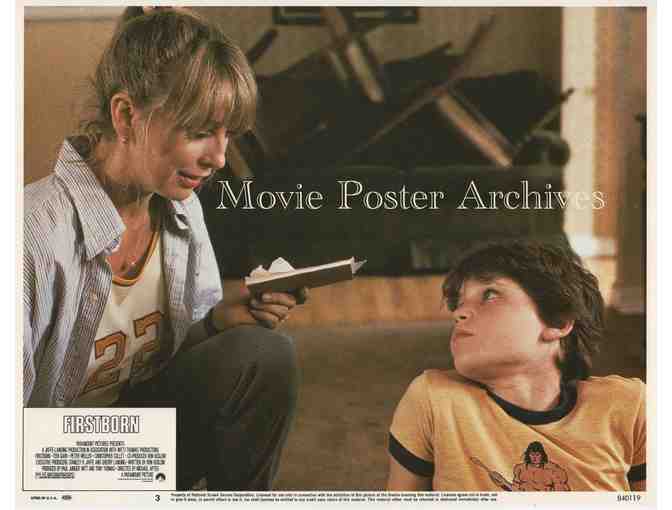 FIRSTBORN, 1984, lobby card set, Teri Garr, Peter Weller, Corey Haim, Robert Downey Jr