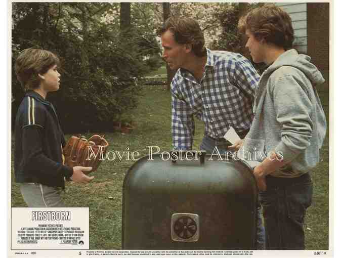 FIRSTBORN, 1984, lobby card set, Teri Garr, Peter Weller, Corey Haim, Robert Downey Jr