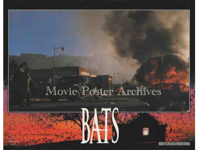 BATS, 1999, lobby card set, Lou Diamond Phillips, Dina Meyer, Bob Gunton