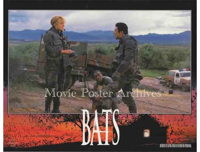 BATS, 1999, lobby card set, Lou Diamond Phillips, Dina Meyer, Bob Gunton