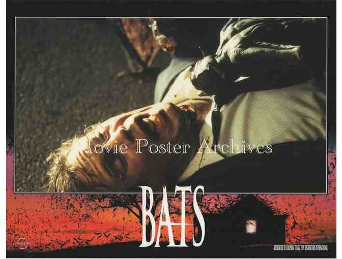 BATS, 1999, lobby card set, Lou Diamond Phillips, Dina Meyer, Bob Gunton
