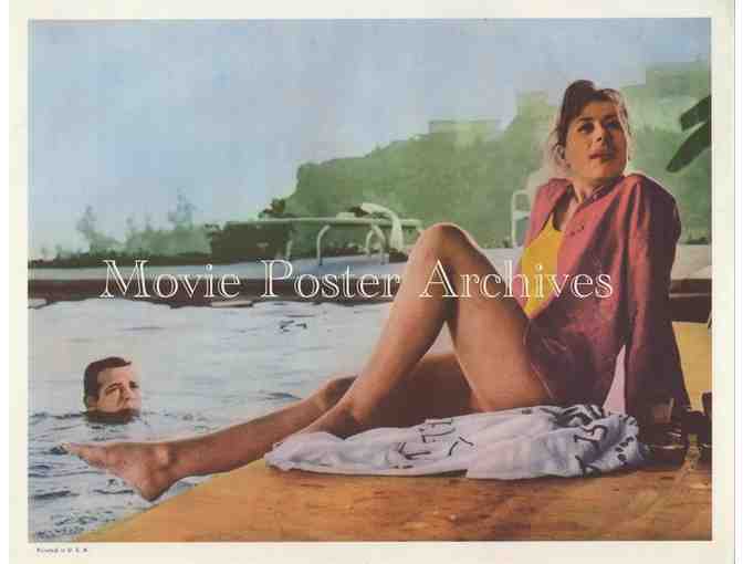 SMOG, 1962, lobby card set, Renato Salvatori, Howard Koch, Annie Girardot
