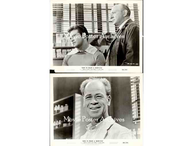 HOW TO MAKE A MONSTER, 1958, movie stills, Gary Clarke, John Ashley