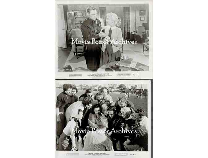 I WAS A TEENAGE WEREWOLF, 1957, movie stills, Michael Landon, Whit Bissell
