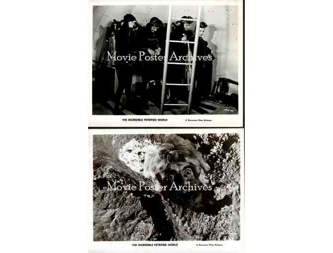 INCREDIBLE PETRIFIED WORLD, 1959, movie stills, John Carradine