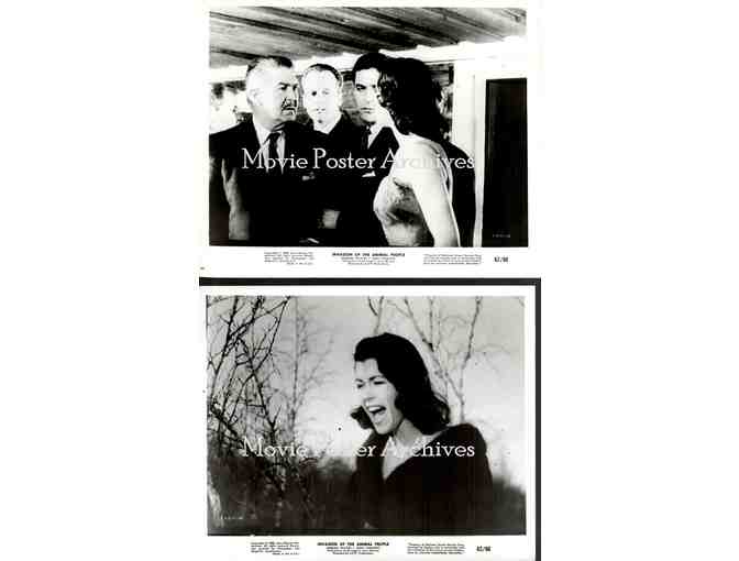 INVASION OF THE ANIMAL PEOPLE, 1962, movie stills, John Carradine
