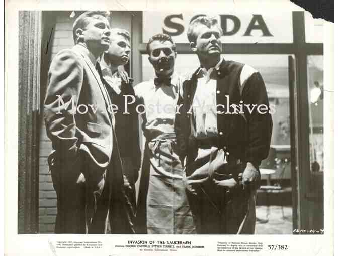 INVASION OF THE SAUCERMEN, 1957, movie stills, Frank Gorshin