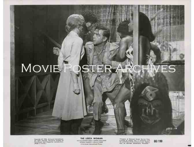LEECH WOMAN, 1960, movie stills, Coleen Gray, Grant Williams