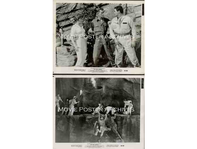 LOST WORLD, 1960, movie stills, Michael Rennie, Claude Rains