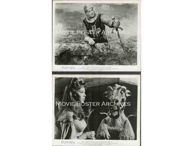 MAGIC SWORD, 1961, movie stills, Basil Rathbone, Gary Lockwood