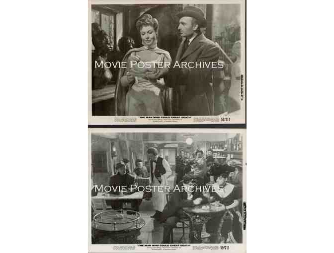 MAN WHO COULD CHEAT DEATH, 1959, movie stills, Christopher Lee