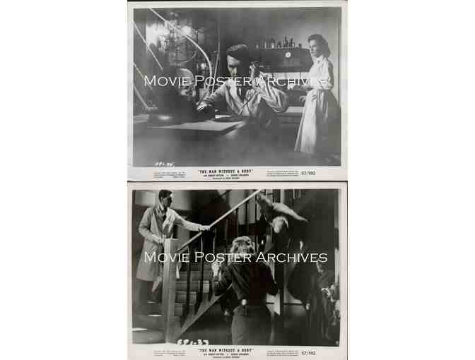MAN WITHOUT A BODY, 1957, movie stills, Robert Hutton, Julia Arnall